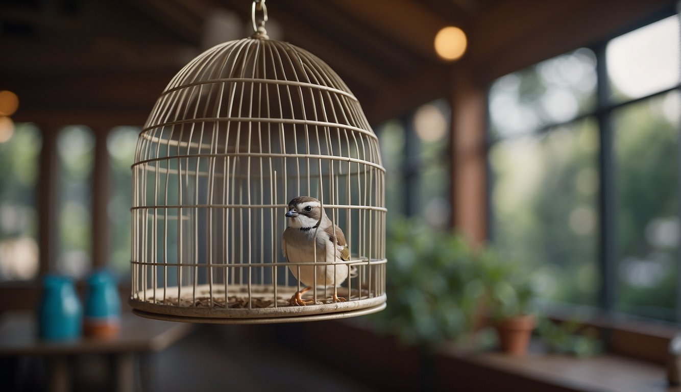 How to Clean Bird Cage With Bird Inside: Quick and Safe Techniques